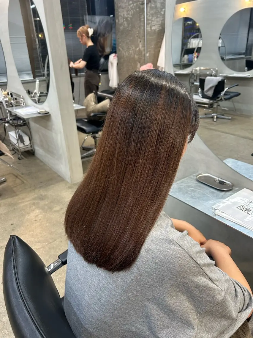 ロング カット サワムラ ソナタのヘアスタイル