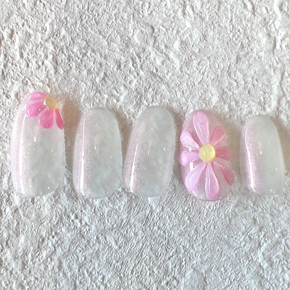 ネイル 韓国ネイル ぷっくりネイル Nail Mikakoのネイルデザイン