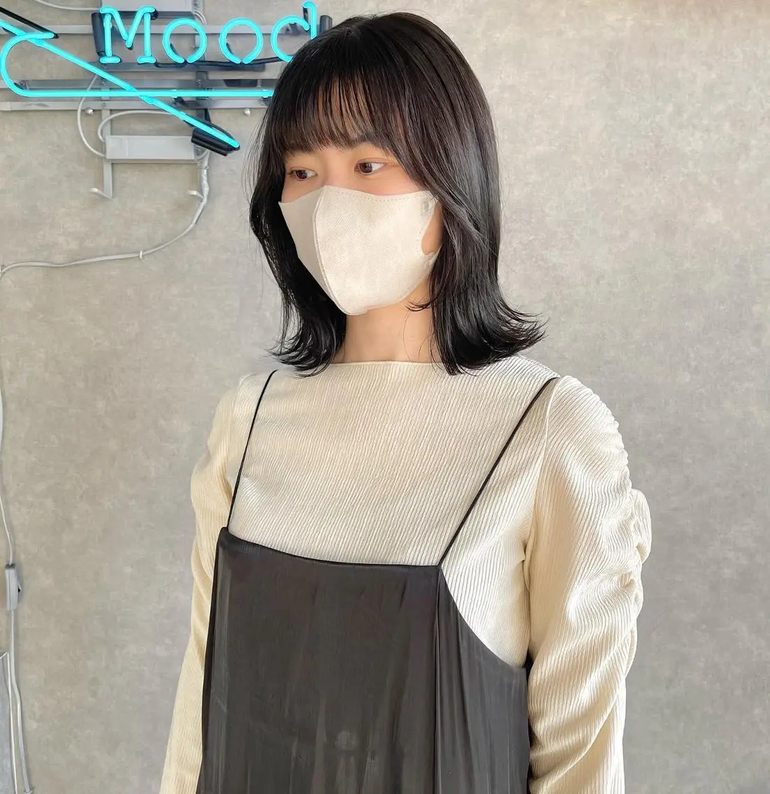 ミディアム 一ノ瀬 暁のヘアスタイル