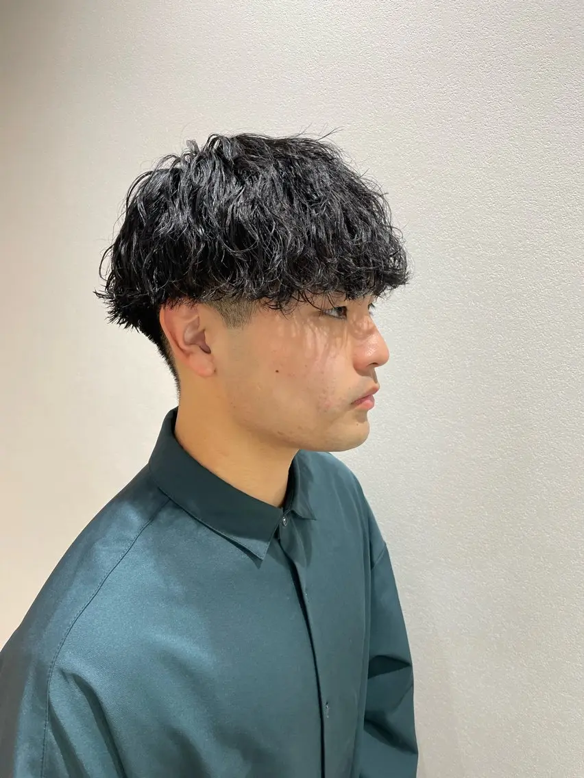ショート パーマ メンズ メンズ特化美容師小島 慧太のヘアスタイル