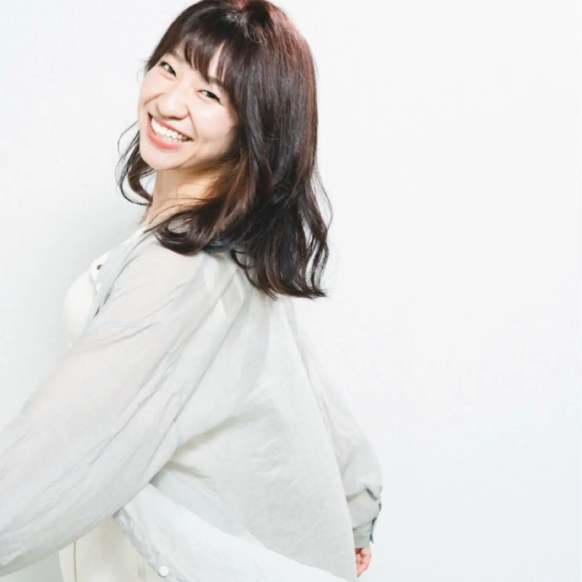 前髪カット💇♀️+全体カラー🪄の写真