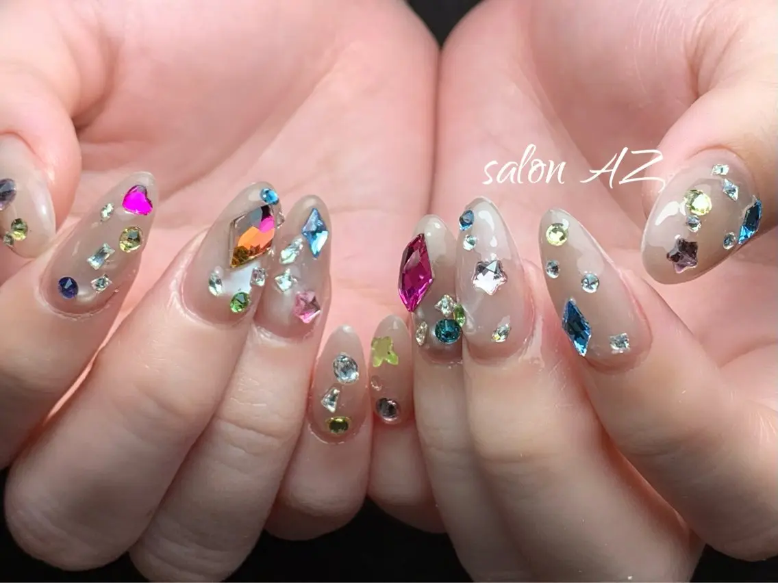ネイル オフィスネイル ハンドネイル salon AZのネイルデザイン
