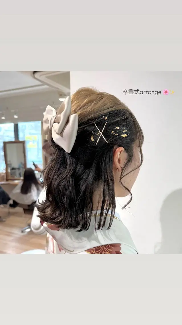 ヘアアレンジ ヘアセット モテhair♡.* マツエク/さくら🍨のマツエク・マツパデザイン