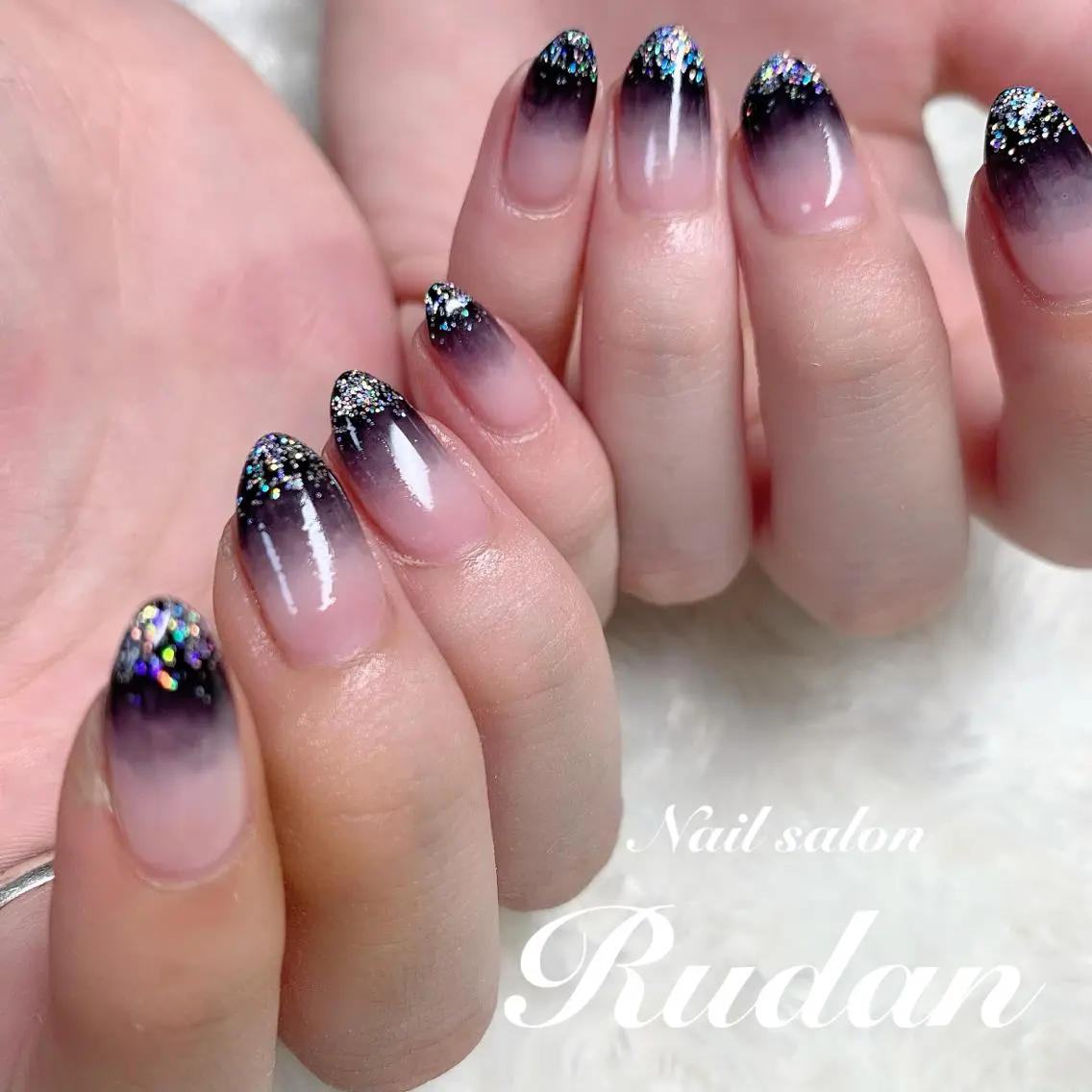 ネイル ラメ(グリッター) Nailsalon Rudanのネイルデザイン
