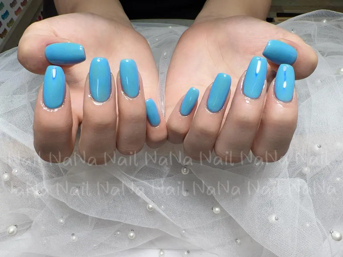 ロング カラー ネイル ハンドネイル Nail NaNaのネイルデザイン