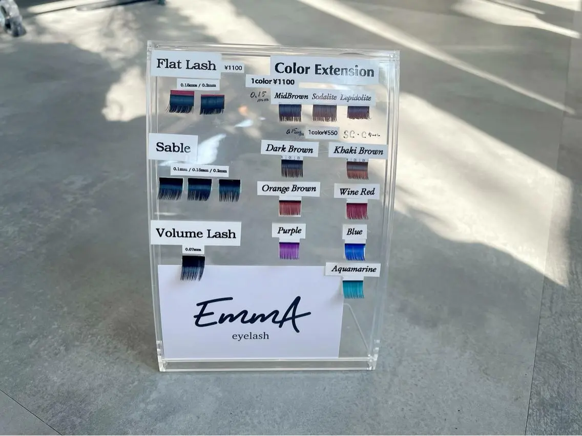 マツエク・マツパ アイブロウ EmmA eyelashの眉毛・アイブロウイメージ