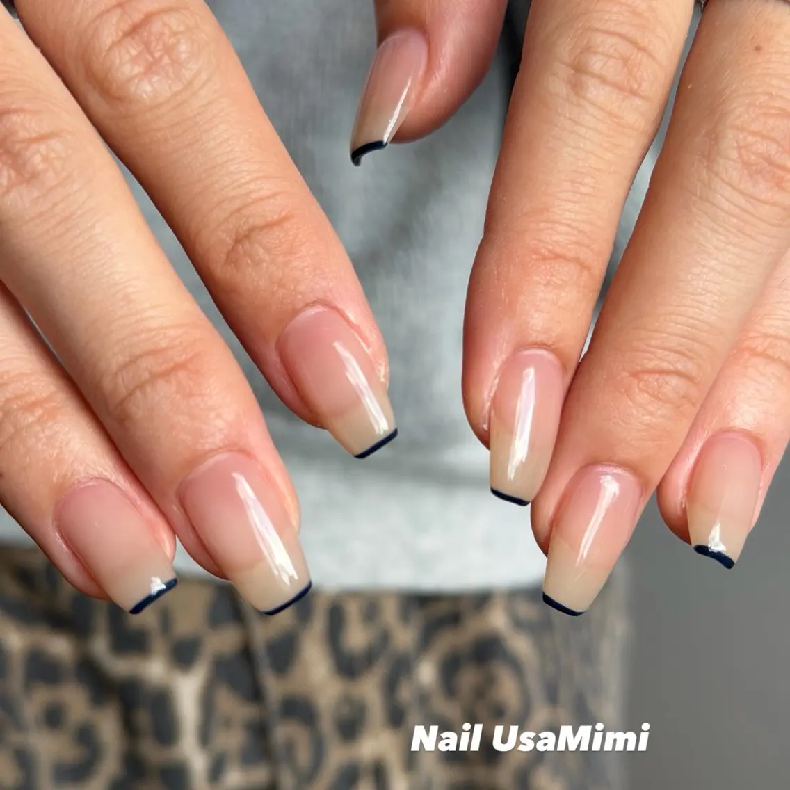 ミディアム ハンドネイル 本町Nail Usa Mimi  SAKIのネイルデザイン