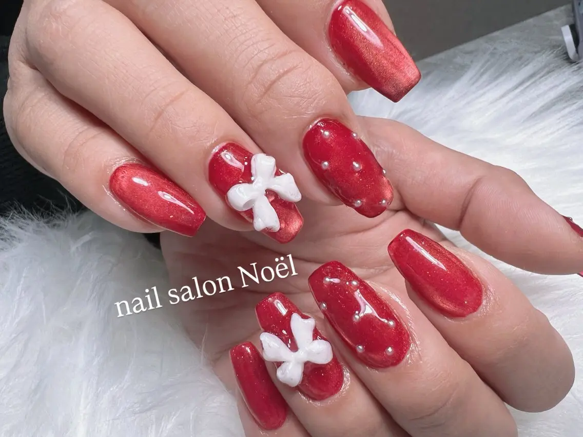 ネイル ハンドネイル nail salon Noël_赤磐のネイルデザイン