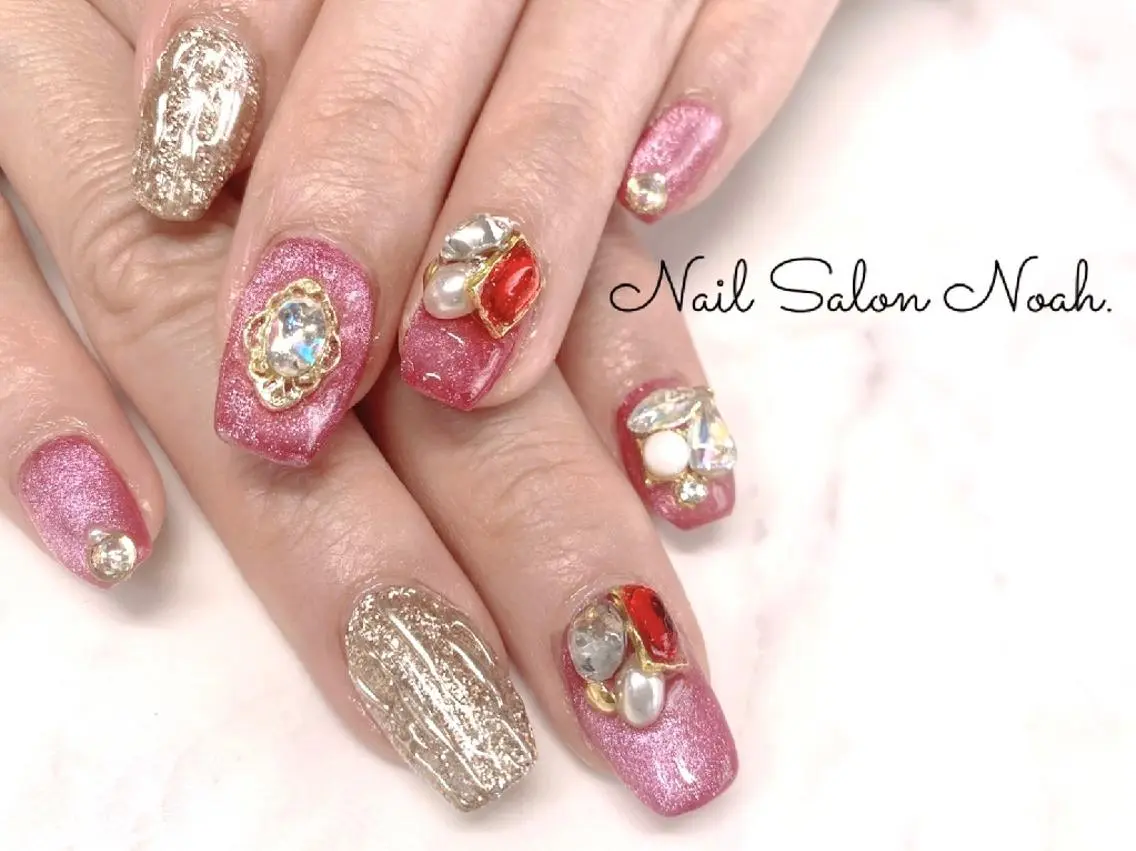 ネイル 持ち込み ハンドネイル Nail Salon Noah.のネイルデザイン