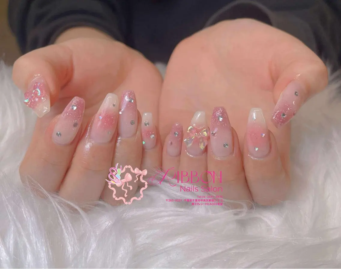 ネイル チークネイル フットネイル フレンチネイル グラデーション 韓国ネイル YUKI NAILのネイルデザイン