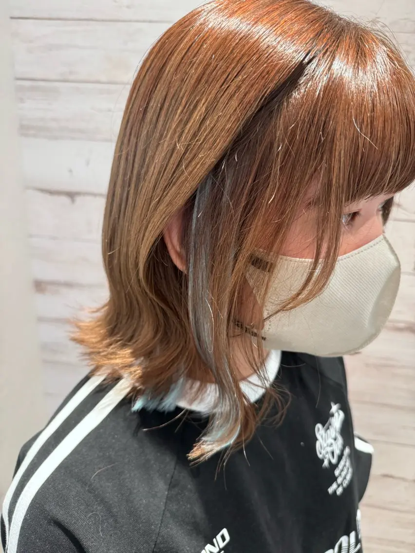 ミディアム ヘアアレンジ エクステ エクステ アイブロウ🎀 ヘアメ🎀みくの眉毛・アイブロウイメージ