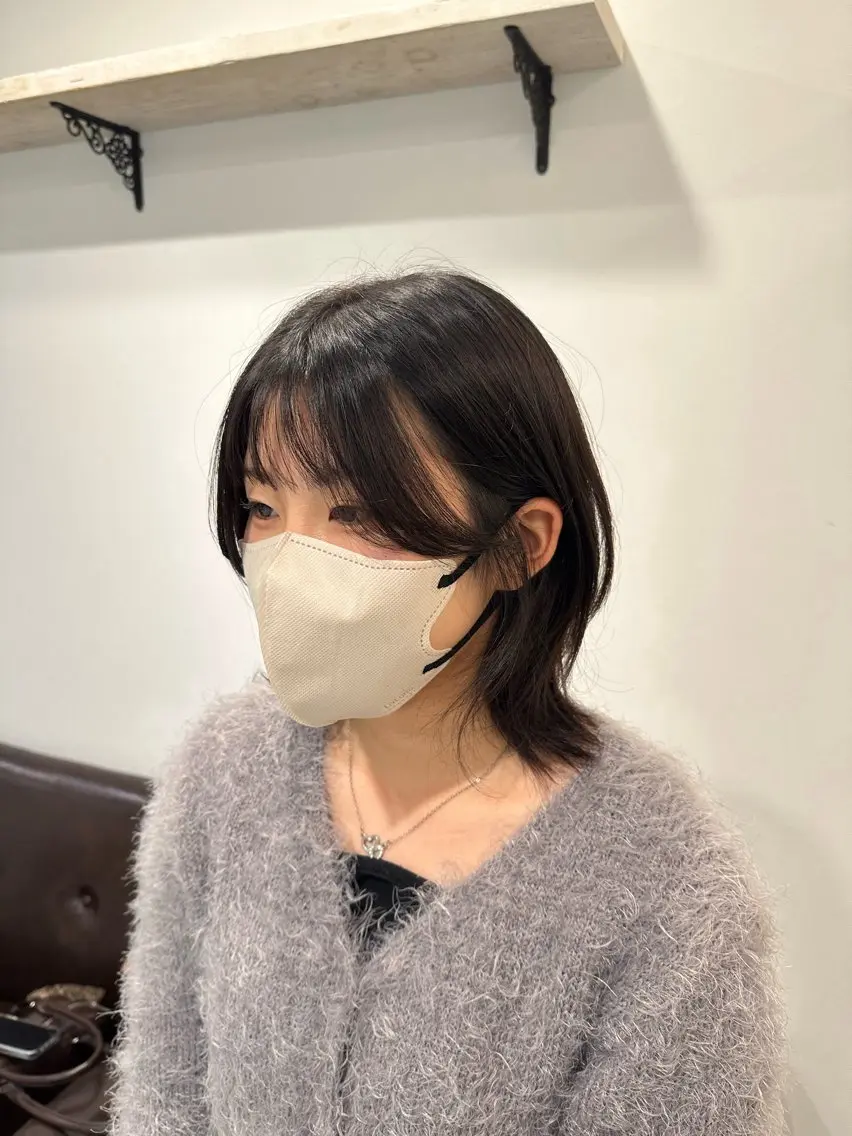 ミディアム ボブレイヤー ボブ 韓国風ヘア レイヤーカット nana l 韓国スタイル౨ৎのその他イメージ