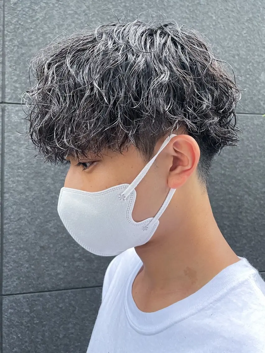 立川人気(No.1)🔥🔥カット➕波巻きスパイラルパーマ✨️✨️✨️✨️の写真