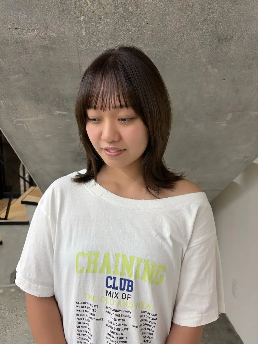 ミディアム レイヤーカット レイヤーカット募集中 Asukaのヘアスタイル
