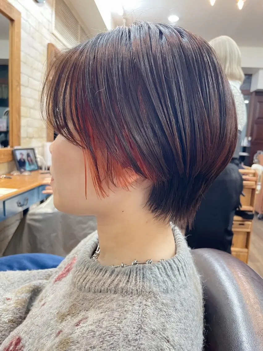 ショート カラー カット ヘアカラー 【髪質改善✨】 sanaのヘアスタイル