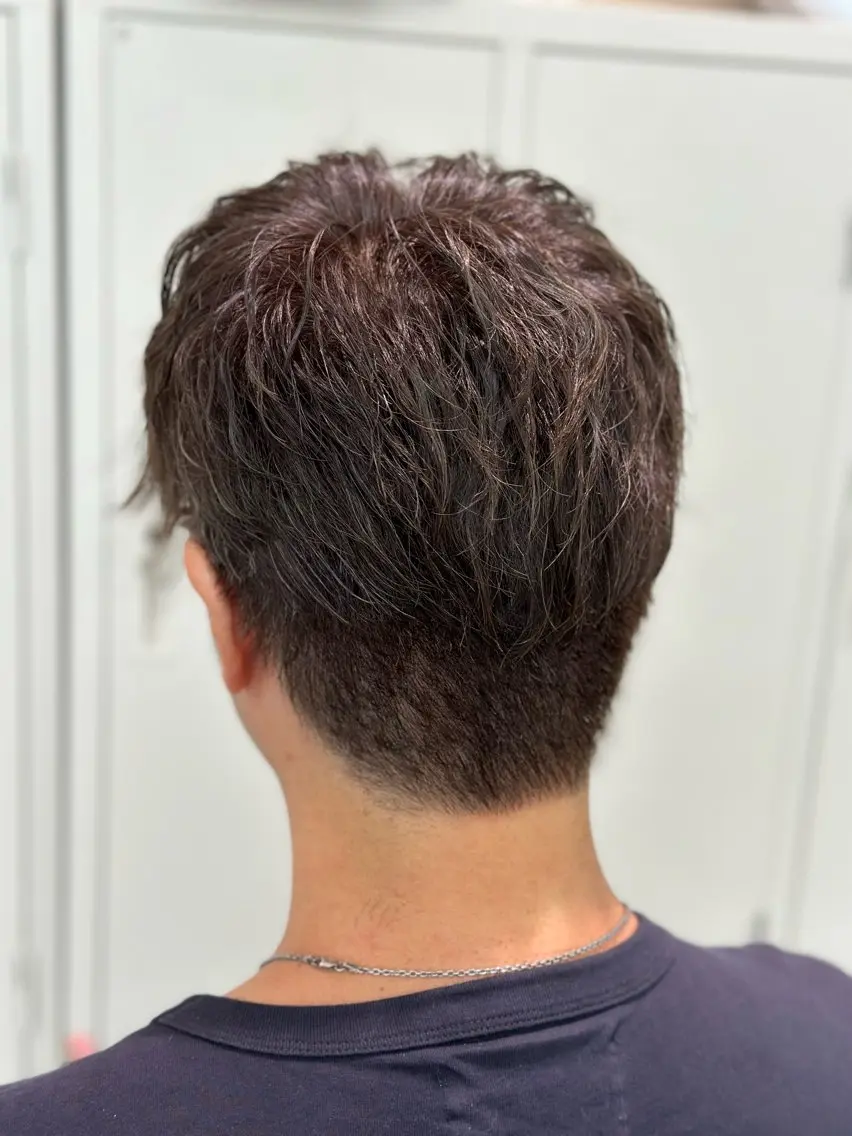 ショート カラー メンズ 🤍透明感カラー🤍 Moeのヘアスタイル