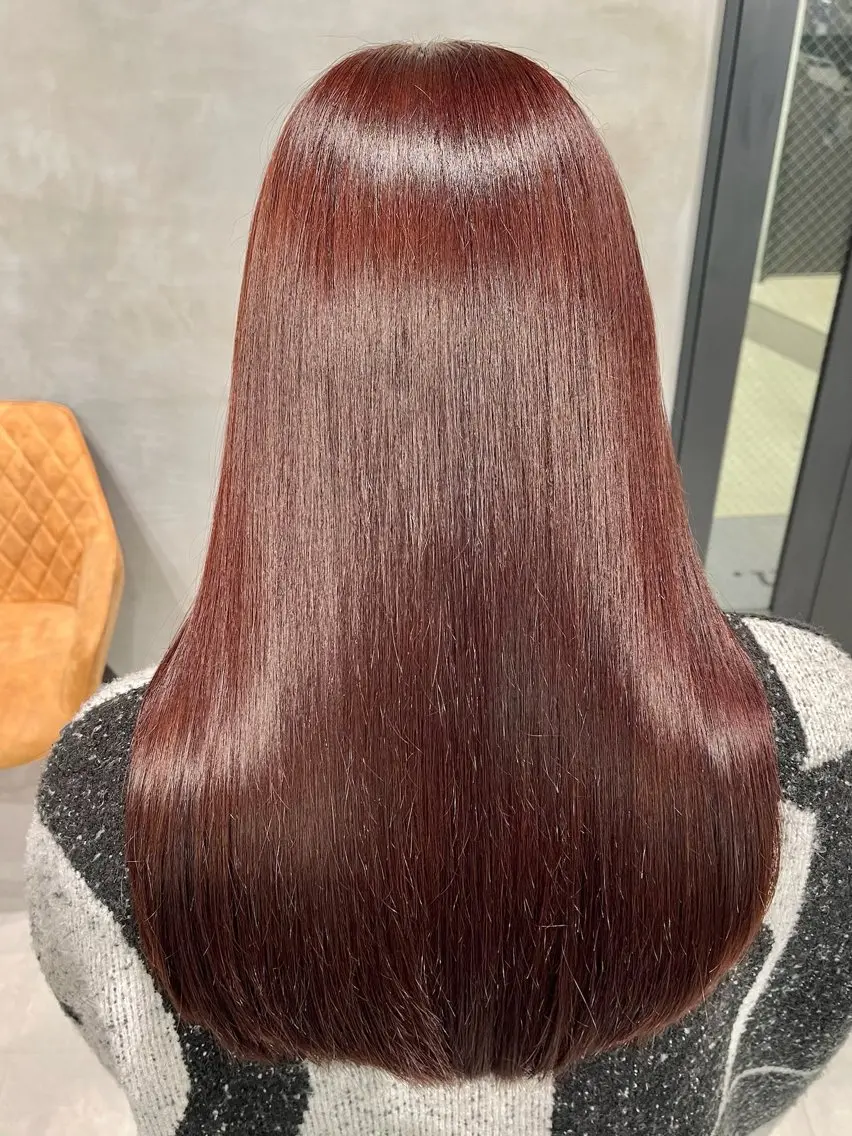 ロング カラー ヘアカラー トリートメント 透明感カラー💎 アレンジ🩰Rimiのヘアスタイル