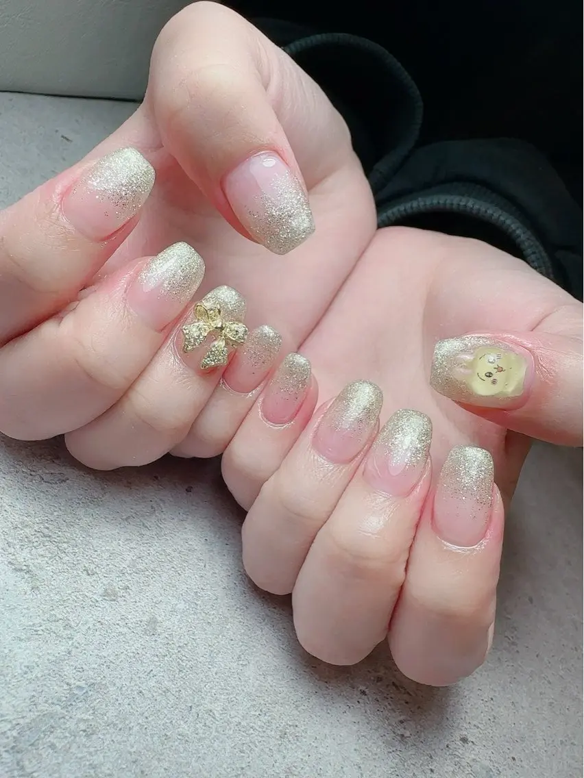 ネイル アートネイル ハート マグネットネイル 持ち込み ニュアンスネイル ハンドネイル Nailsalon Mimiy..♡のネイルデザイン
