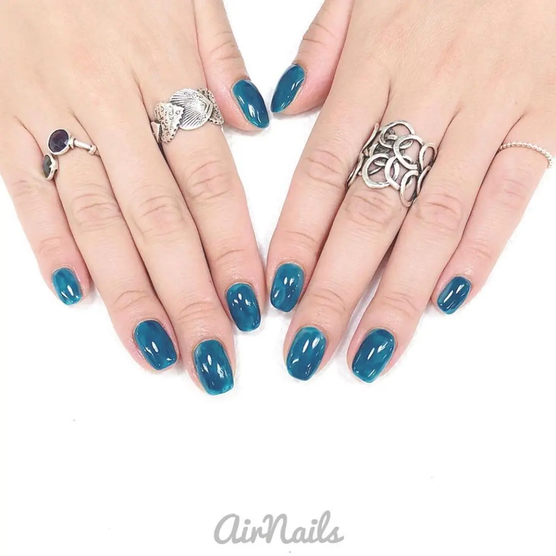 ネイル ブルー ♡ airnails ♡のネイルデザイン