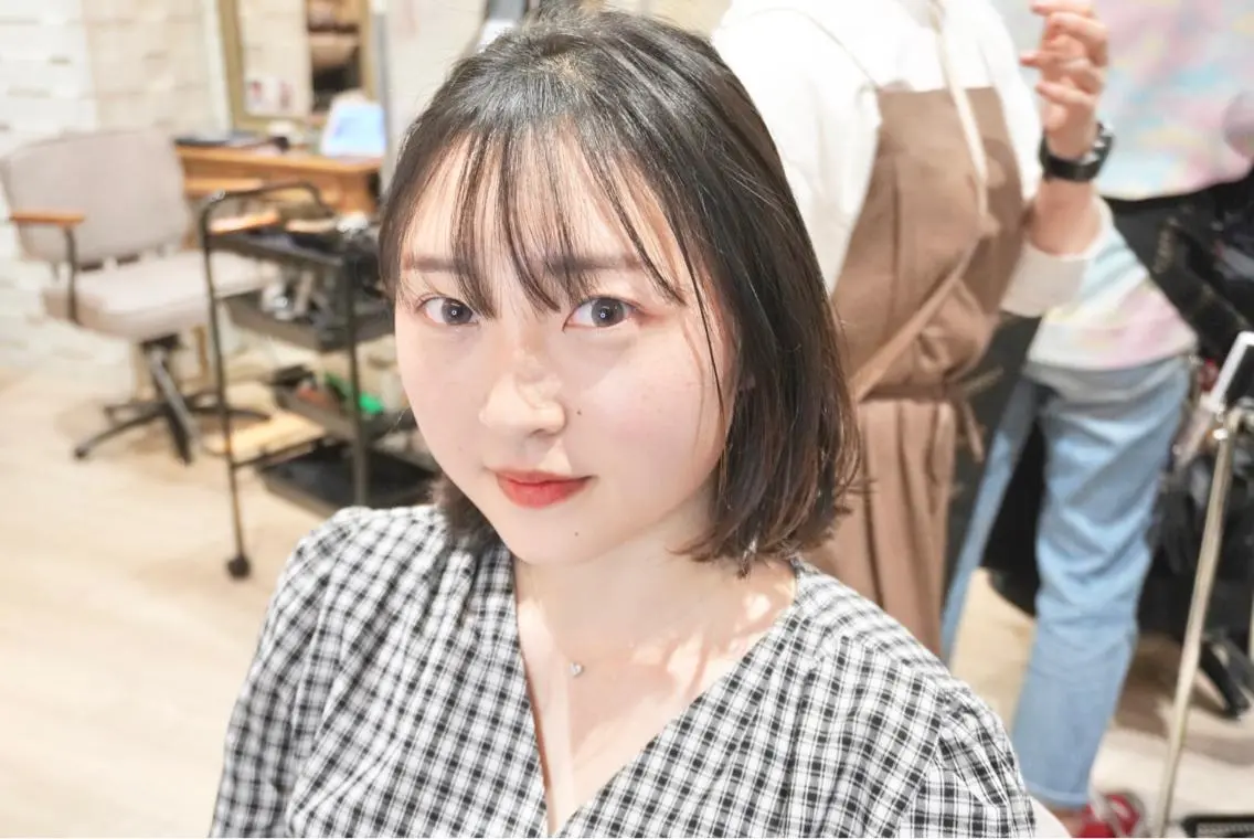 ショート ボブ ミヤザキ ユタカのヘアスタイル