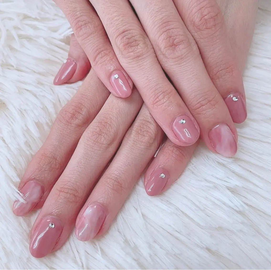ネイル ハンドネイル 💎Heart Nail💎のネイルデザイン