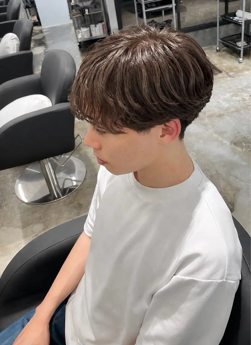 【🍀メンズ限定】ニュアンスパーマ+似合わせカット+クイックトリートメントの写真