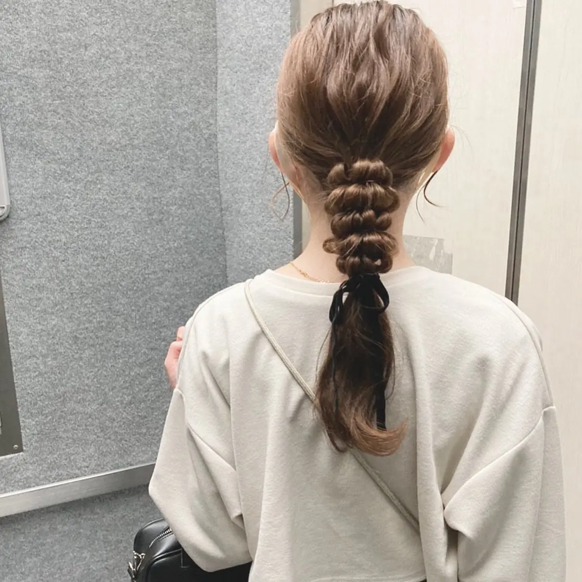 ロング ヘアアレンジ ヘアセット 保谷 菜々美のヘアスタイル