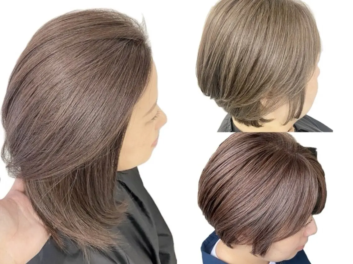 ショート 40代ママの 若見え専門美容師のヘアスタイル