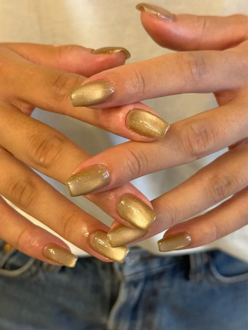 ネイル マグネットネイル マグネットワンカラー ワンカラーネイル filonnail asukaのネイルデザイン