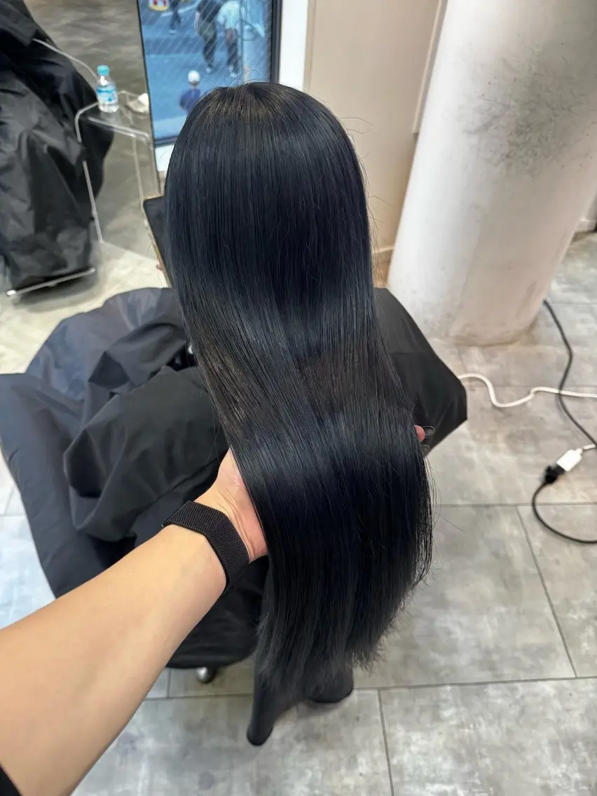 ロング トリートメント 堂本 陽のヘアスタイル