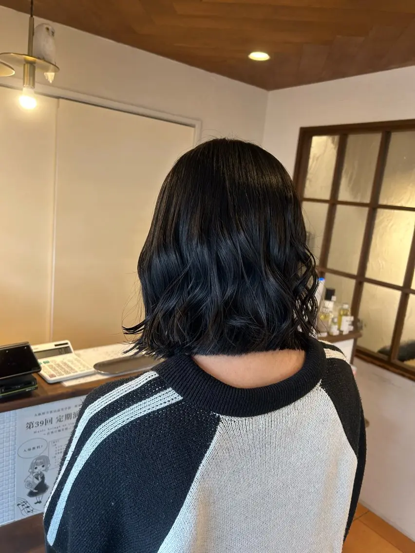 ショート ボブ カット 徳永　髪質改善 カラー🪄💫のヘアスタイル