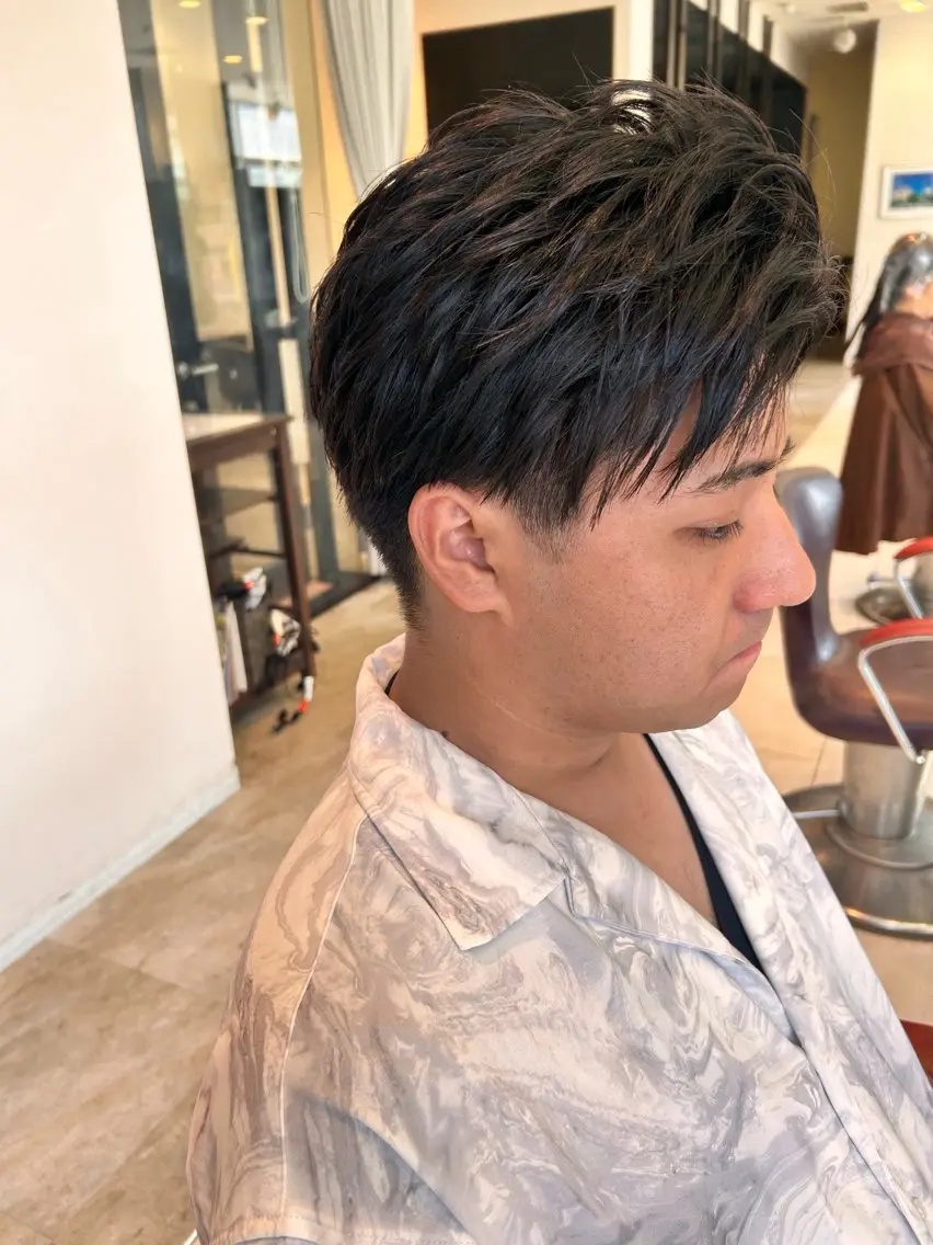 ショート メンズ ri kuのヘアスタイル