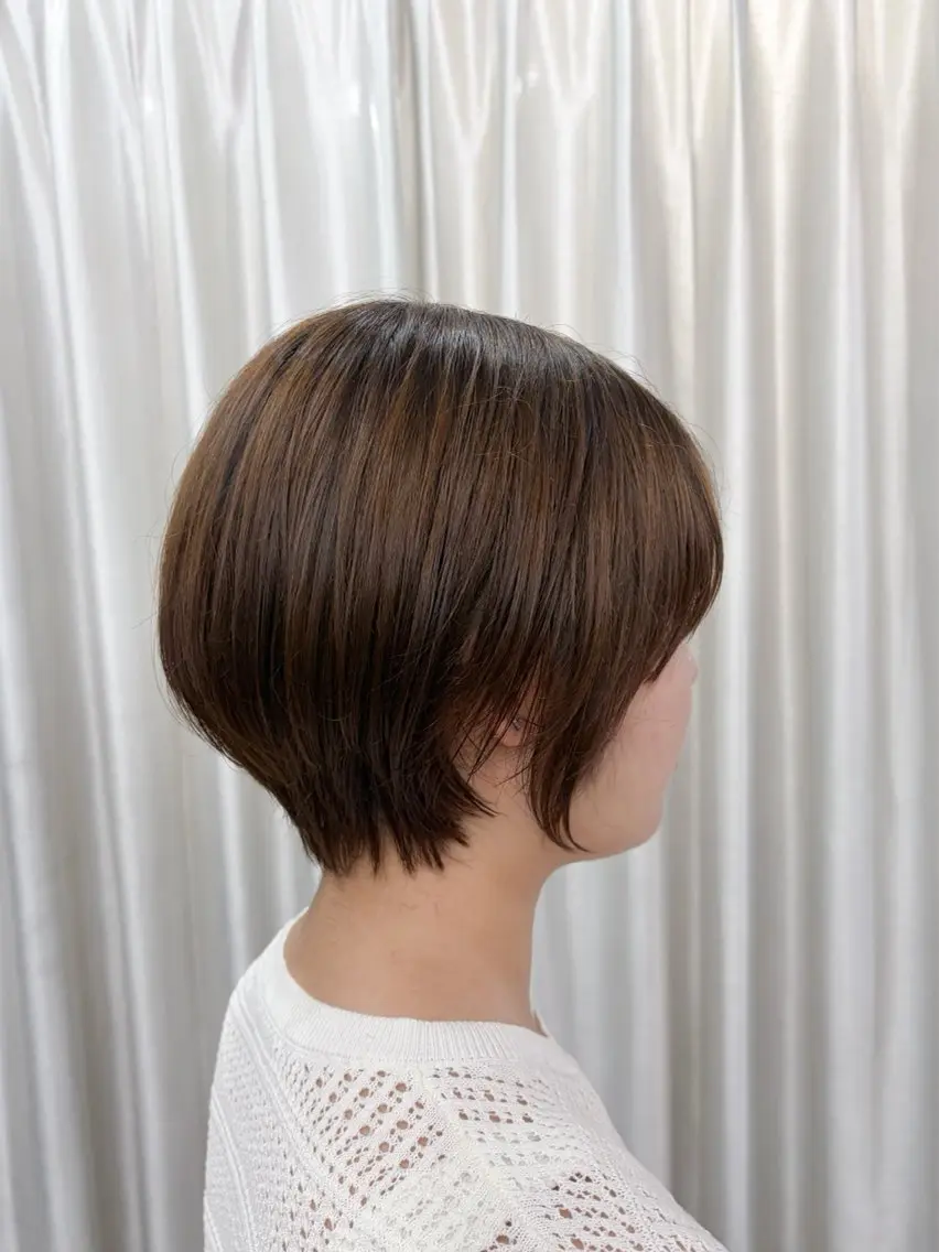 ショート 似合わせカット｡:* nanaka🌦️のヘアスタイル