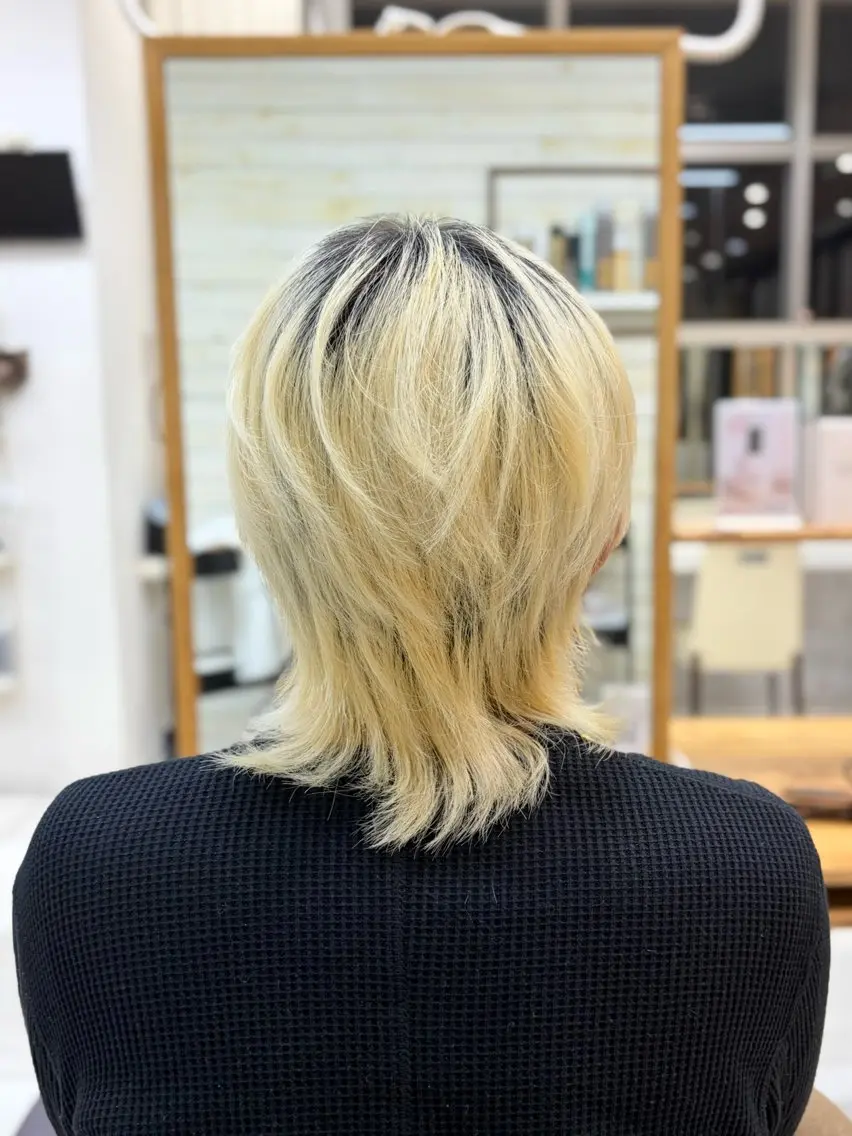 ショート 暖色カラー/レイヤー みゆのヘアスタイル