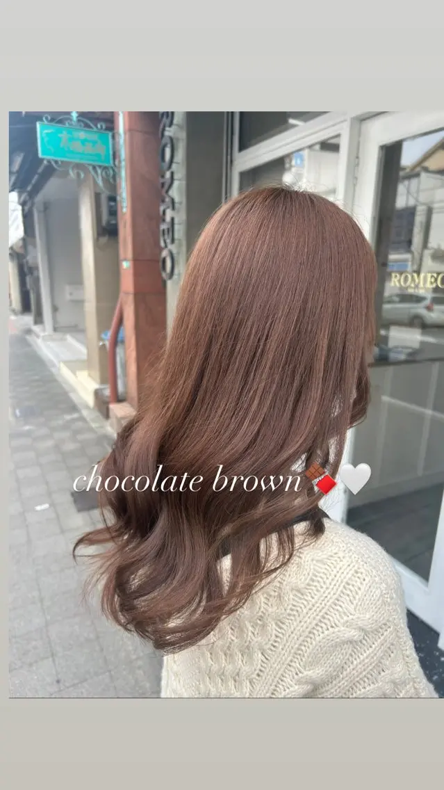 ロング カラー kanon♡ 暖色カラー‎🤍のヘアスタイル