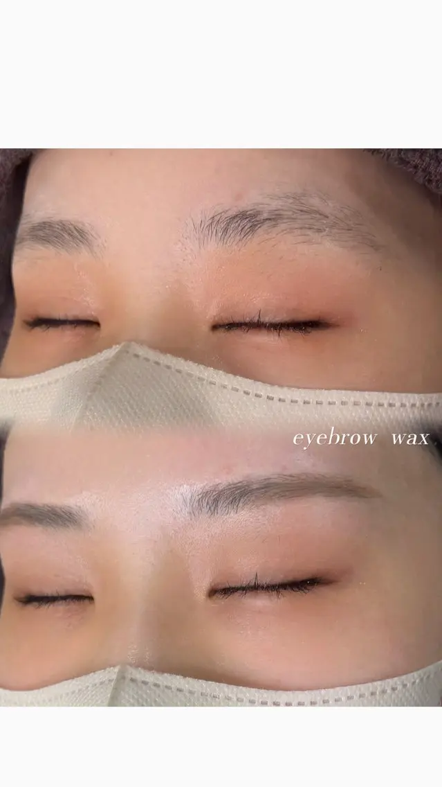 【再来】⭐︎憧れの垢抜け眉毛へ…⭐︎似合わせ眉毛Waxの写真