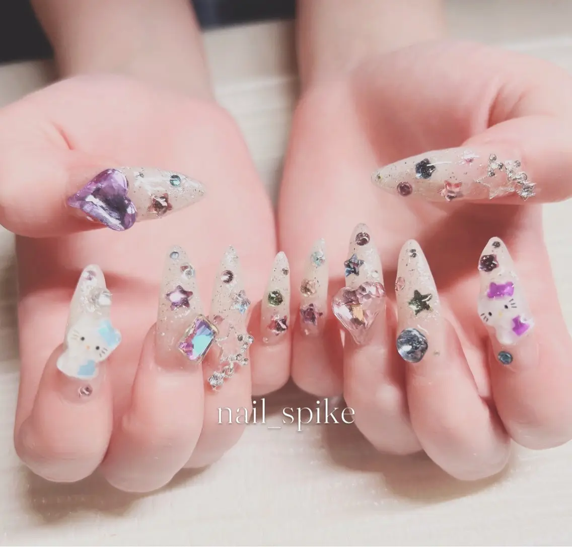 ネイル ハンドネイル nail spikeのネイルデザイン