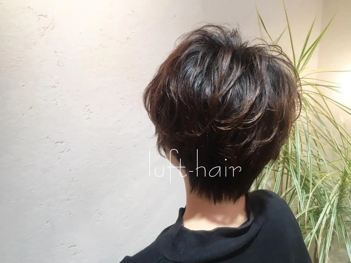 ショート パーマ むらかみ みかのヘアスタイル