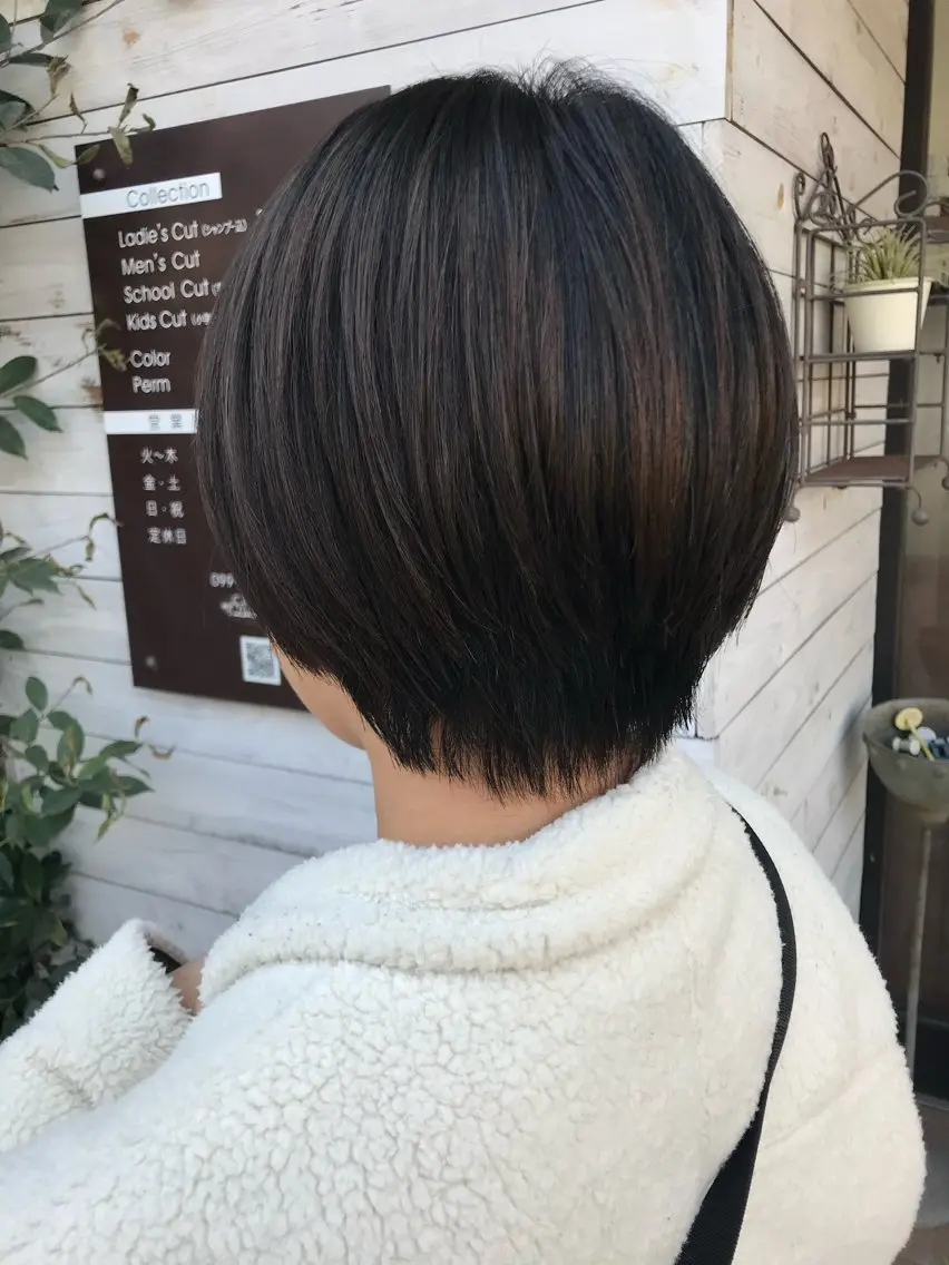 ショート 学生 Story マリエのヘアスタイル