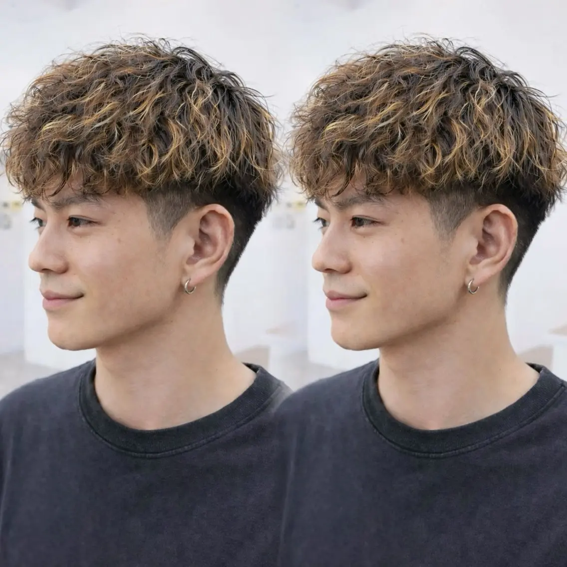 【Jr.stylist 特別価格】𝒄𝒖𝒕+ツイストピン𝒑𝒆𝒓𝒎の写真
