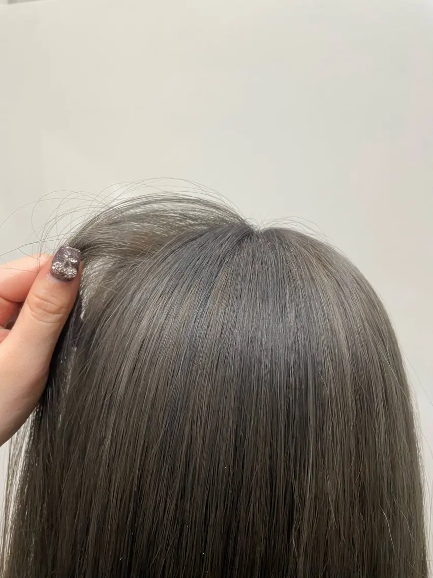 カラー ワンカールで決まる レイヤーカット‎🤍のヘアスタイル