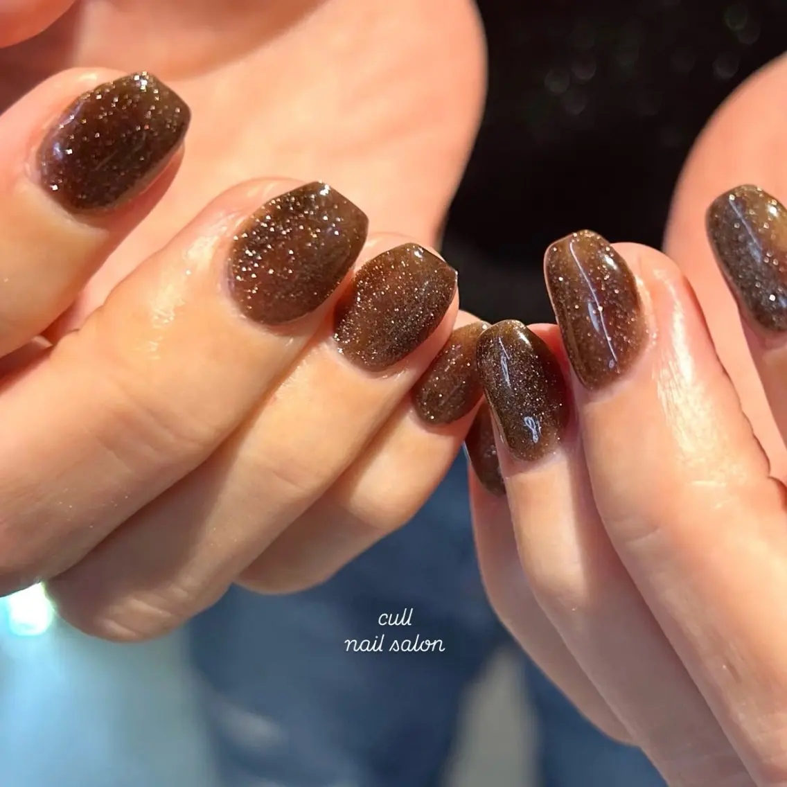 ネイル ブラウン minori 🌿のネイルデザイン