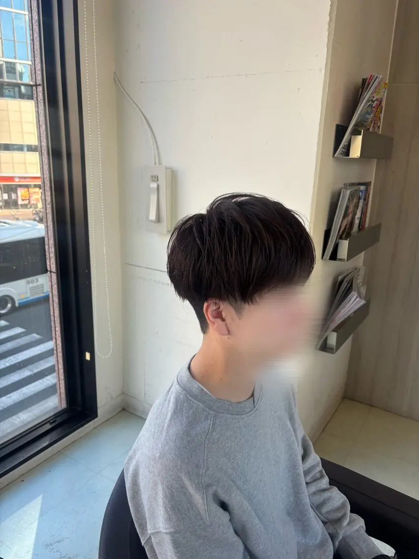 メンズ カット WiLL 梶岡日菜のヘアスタイル
