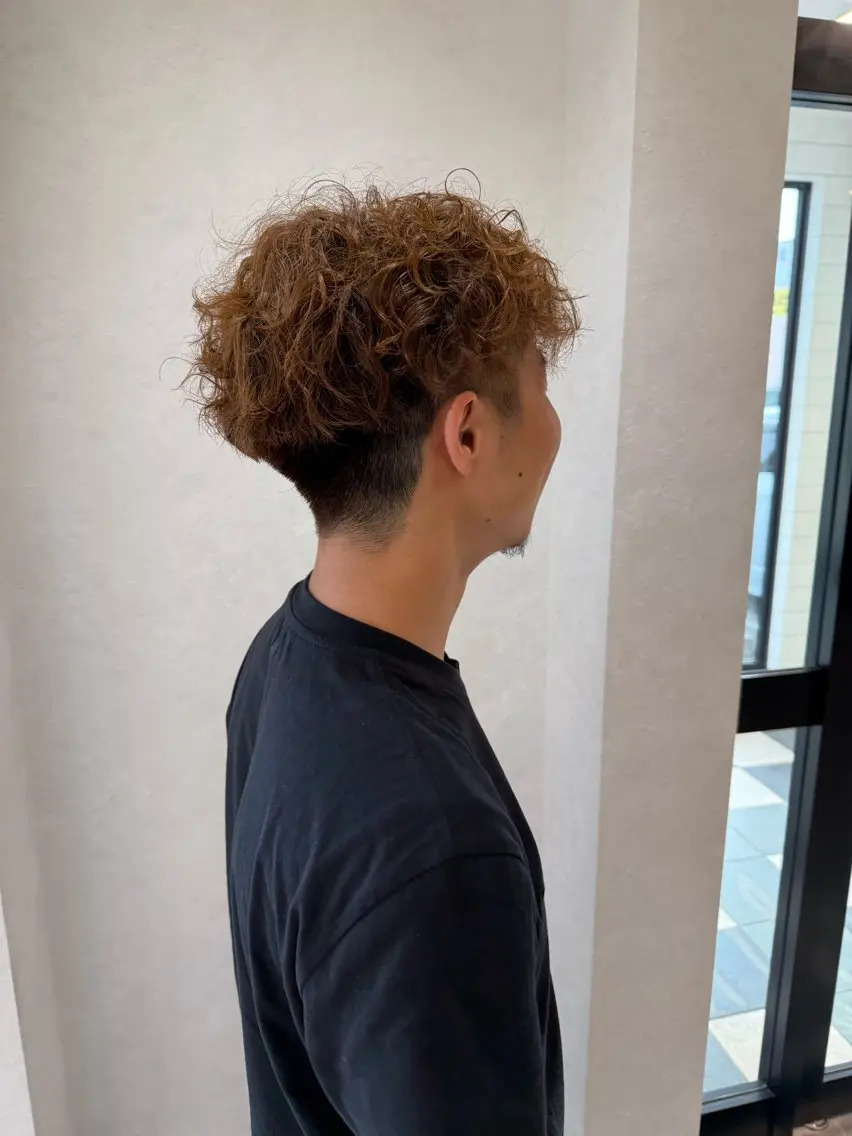 パーマ メンズ 🍯透明感カラー MANA🍯のヘアスタイル