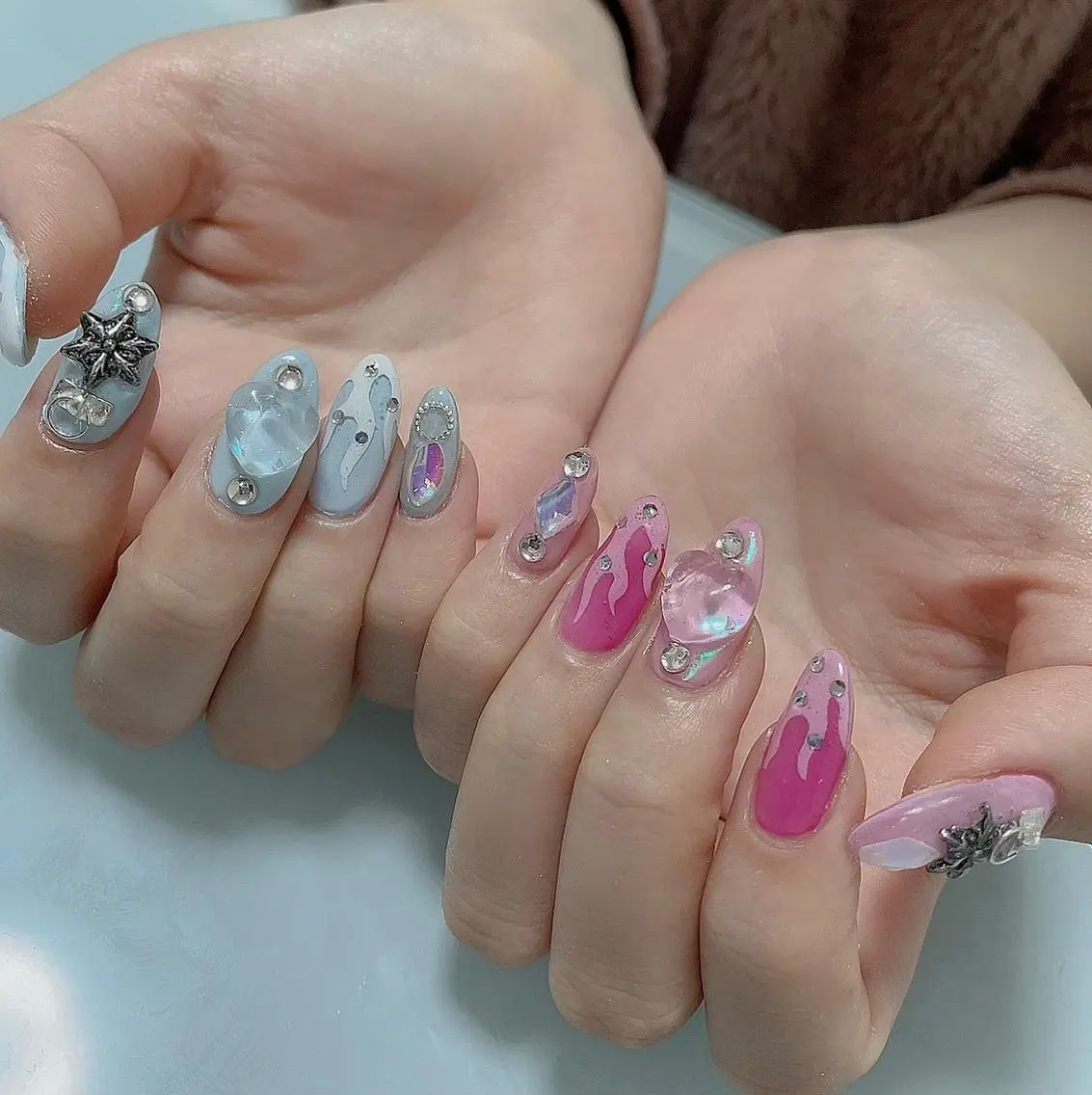 ネイル 🌙🫧CHARME (RUKA)🦋🫧のネイルデザイン