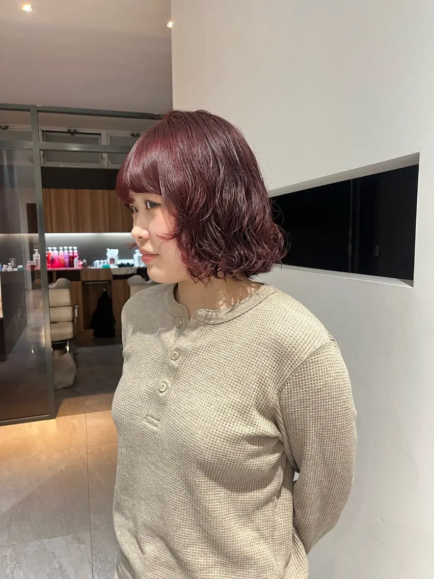 カラー ヘアカラー 元島海聖 DIVADIVOのヘアスタイル