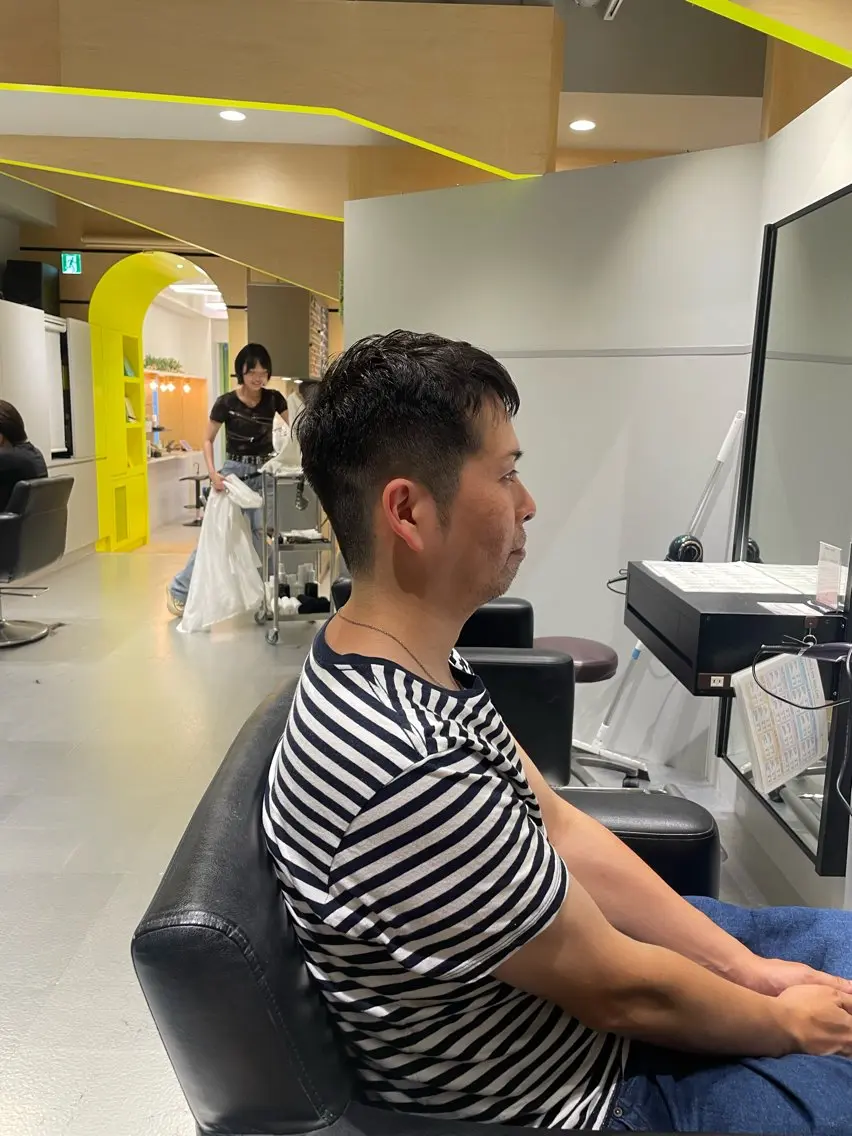 メンズ 刈り上げ 森田 葵葉のヘアスタイル