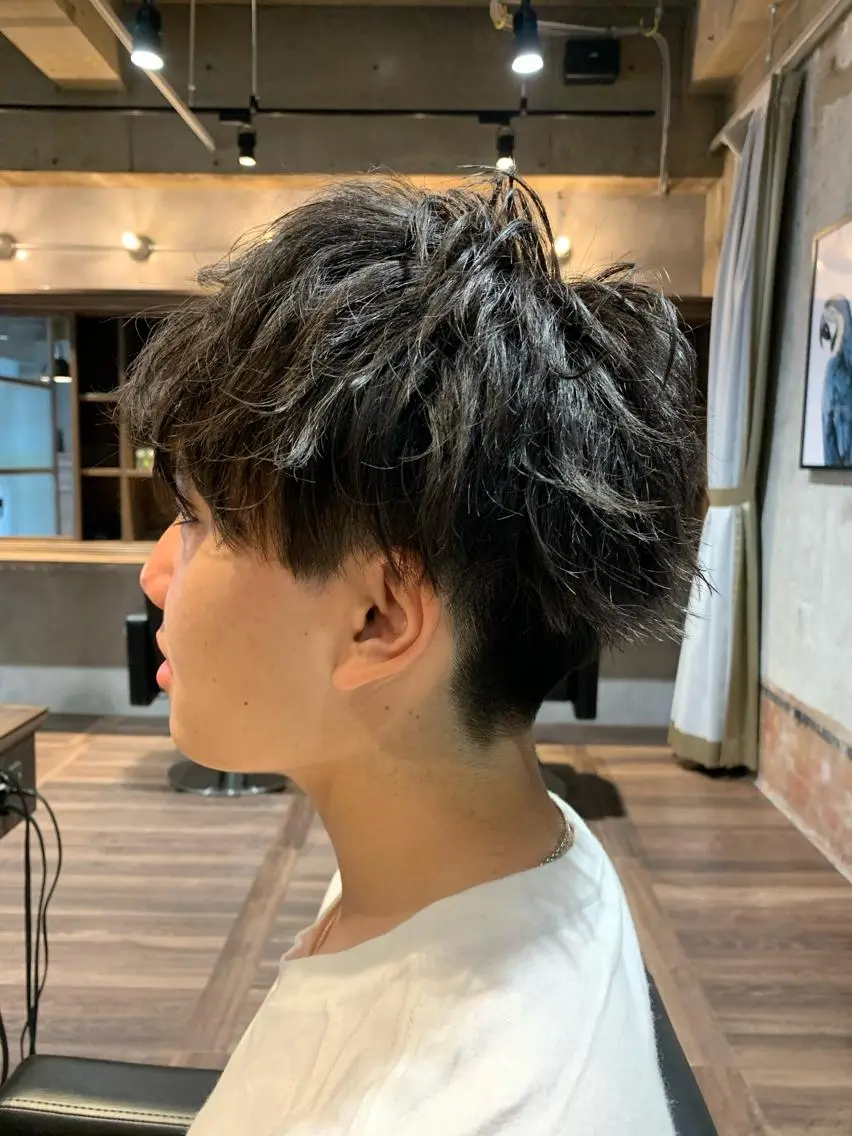 骨格矯正カット＋ニュアンスパーマ＋トリートメントの写真