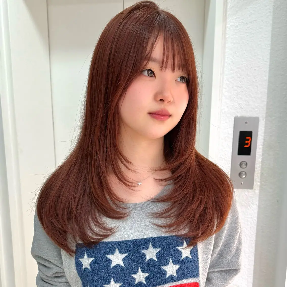 ロング カラー 韓国風ヘア カット ヘアカラー トリートメント まろやか艶ベージュ 🧸🪞Honoのヘアスタイル