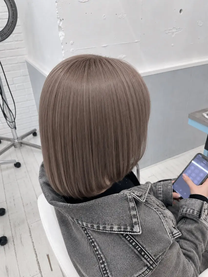 カラー ヘアカラー 今 颯真のヘアスタイル